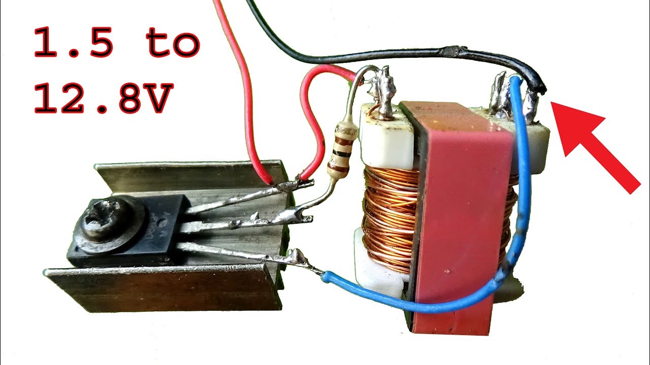 How to make dc to dc converter Boost,diy boost converter P2 YouTube