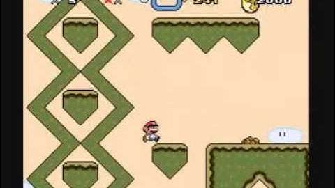 Super mario world custom level:monty hills