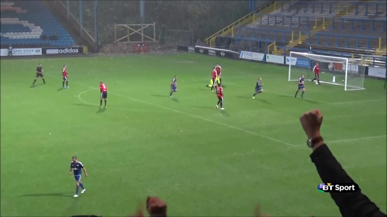 28th November 2015: Nicky Wroe vs Dover Athletic (BT Sport)