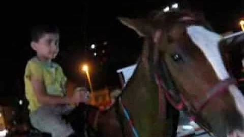 kareem Daher riding horse
