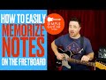 5 Minutes a day to EASILY memorize notes on the guitar