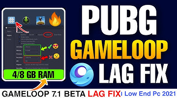 Pubg Gameloop 7.1 Lag Fix | Low End Pc Emulator In 2021 | 100% Working Setting For 4/8GB RAM