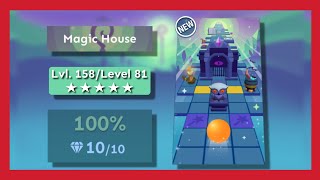 Rolling Sky  Magic House   Level 81  Derrdog