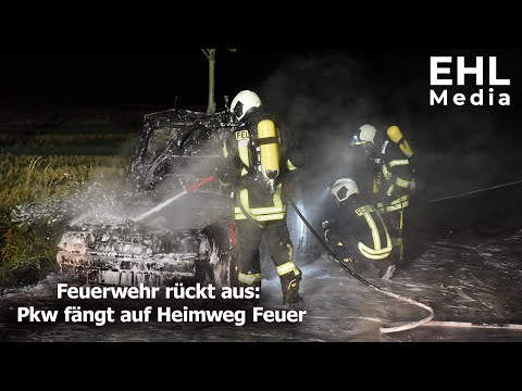 Pkw fängt auf