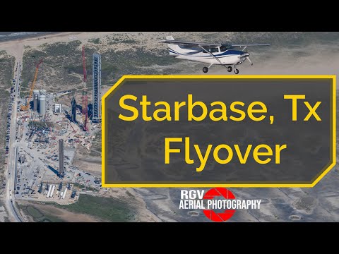 SpaceX: Starbase, Tx Flyover (August 13, 2021)
