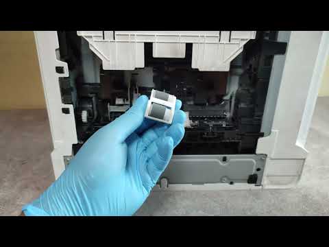 HOW TO REPLACE THE PICKUP ROLLER AND SEPARATION ROLLER ON HP LASERJET M337, M452, M454, M477, M479