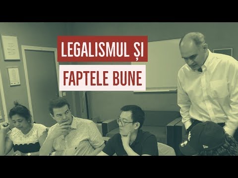 Video: Creștinii Fac Fapte Bune Pentru Că Ar Trebui Sau Vor? în