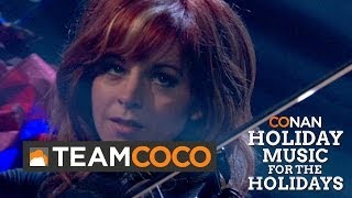 WEB EXCLUSIVE: Lindsey Stirling 'What Child Is This?' | CONAN on TBS