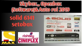 Skybox,, Openbox (Software)&Auto rol 2018