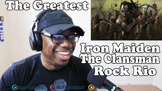 Iron Maiden - The Clansman Rock In Rio Live Performance Reaction I Spazzed