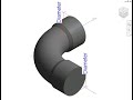 Revitasium | U-PVC 2 in 1 Bend 90ᴼ + 45ᴼ