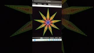 Amazing Graphics Animation using python#python #shorts#python #coding #viral #programming #shorts