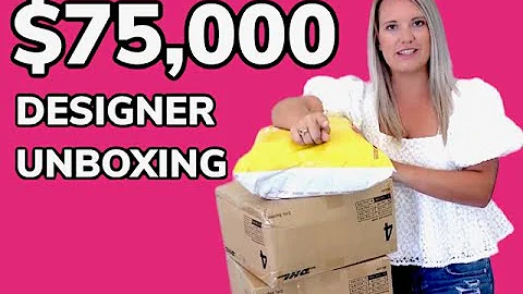 MASSIVE Designer Bag Unboxing Haul! 👜 LOUIS VUITTON, GUCCI, PRADA, CHANEL