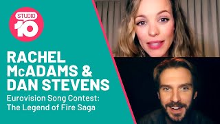 We Chat With Rachel McAdams And Dan Stevens About 'Eurovision Song Contest' | Studio 10
