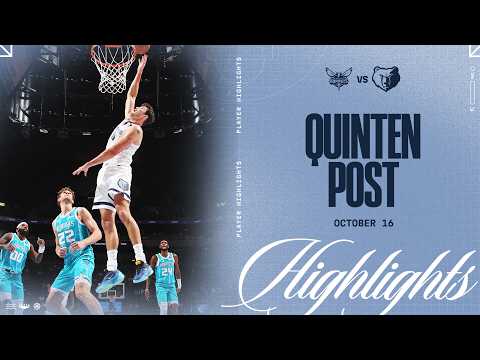 Quinten Post Highlights vs. Charlotte Hornets
