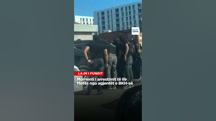 Momenti i arrestimit të Ilir Metës nga agjentët e BKH-së