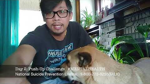 Day 2 PTSD Push-up Awareness Challenge