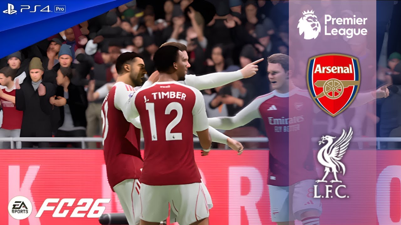 FC26 - Arsenal vs. Liverpool - Premier League 25/26 Full Match