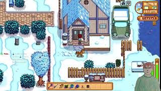 Stardew Valley 5 year farm Part 56 - Powder Melons, Racoon Wife, and Squids (Winter Y4)