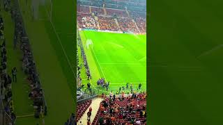 Galatasaray Lokomotiv Moskova Maçına 5 Dakika kala” Nef Stadyumu “ galatasaray