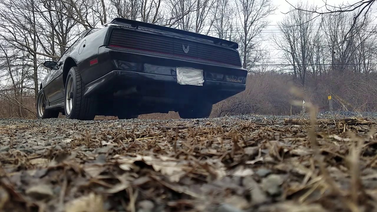 84 Trans Am Exhaust Cammed 350 SBC YouTube