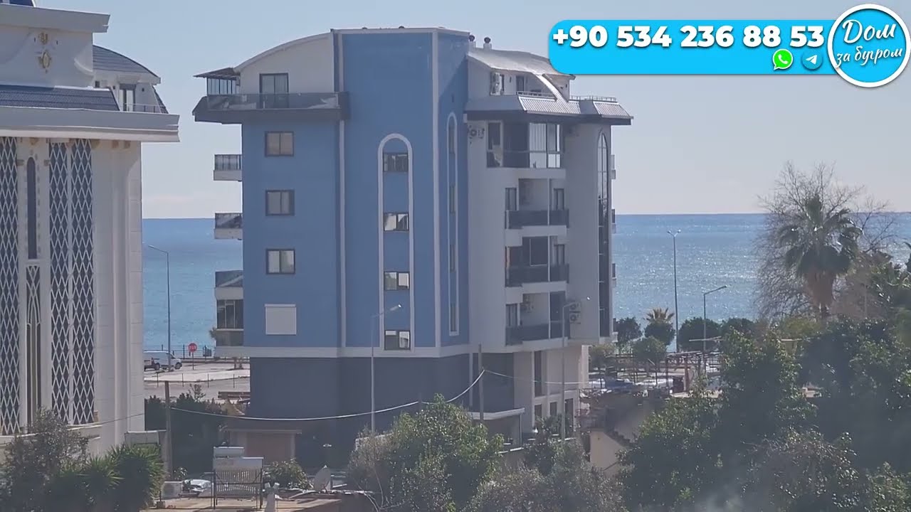 НЕБОЛЬШАЯ 2+1 НЕДОРОГАЯ квартира в Алании ПОД КЛЮЧ недвижимость в Турции НА МОРЕ