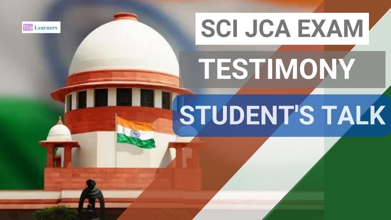 SCI (JCA) I DESCRIPTIVE EXAM I THE LEARNERS I TESTIMONY