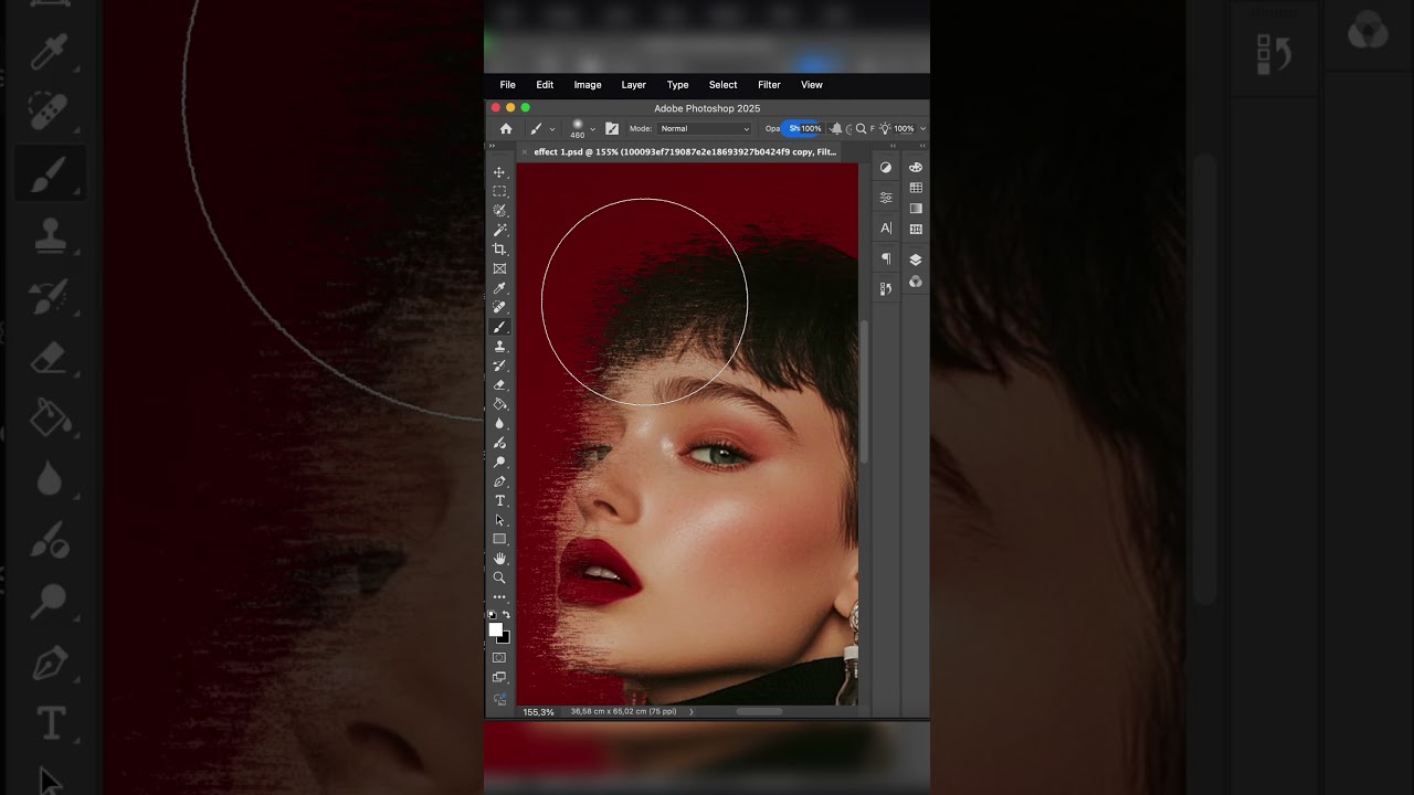 Fashion Poster Design in Photoshop