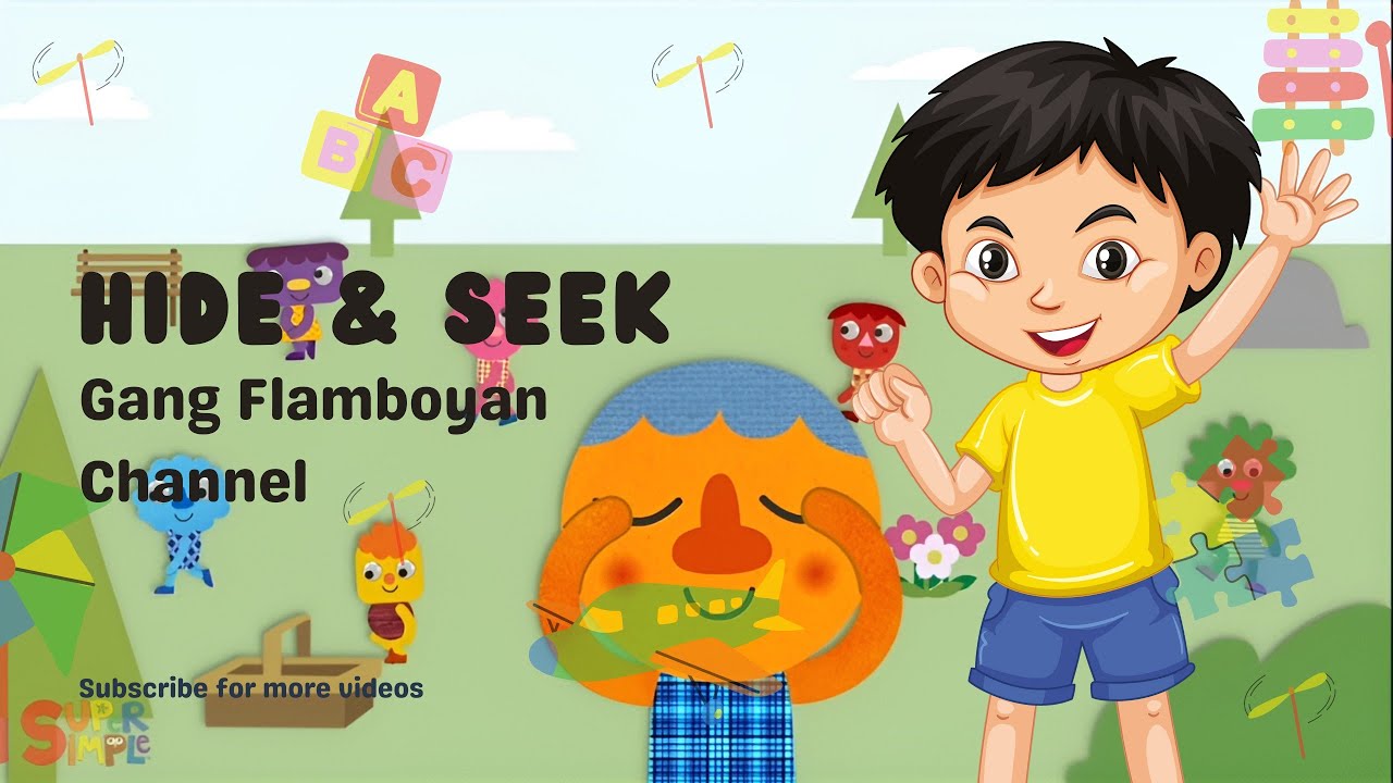 Play Hide And Seek - Game Education - YouTube