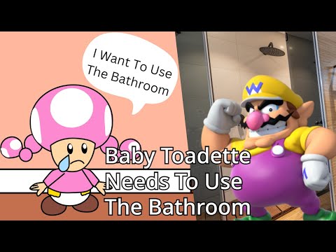 WDO908 Movie: Baby Toadette Needs To Use The Bathroom