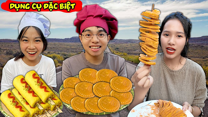 THẮNG TÊ TÊ LÀM BÁNH ĐỒNG XU PHÔ MAI KHOAI TÂY LỐC XOÁY BẰNG CÔNG CỤ ĐẶC BIỆT
