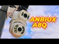 Обзор камеры видеонаблюденияс двумя объективами ANBIUX A8Q 8MP