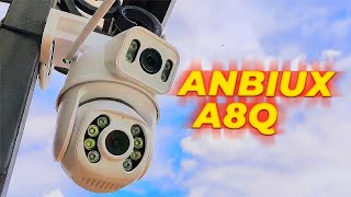 Обзор камеры видеонаблюденияс двумя объективами ANBIUX A8Q 8MP