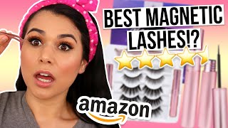 Testing the Best Magnetic Lashes from Amazon (HIGHEST Rated)