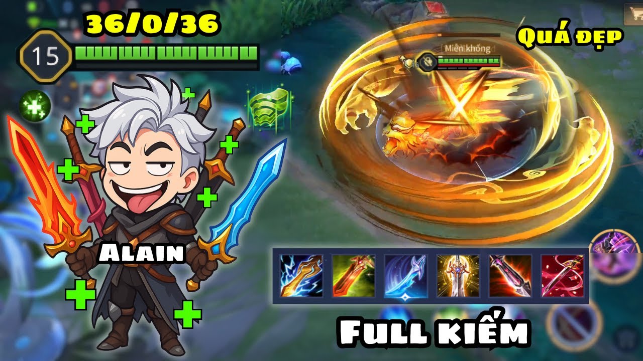 Build đồ này khiến Allain trở thành 