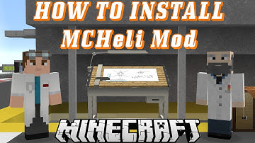 Minecraft How To Download AND INSTALL McHeli Mod