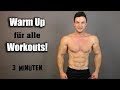 3 Minuten Ganzkörper Warm Up für alle Workouts!