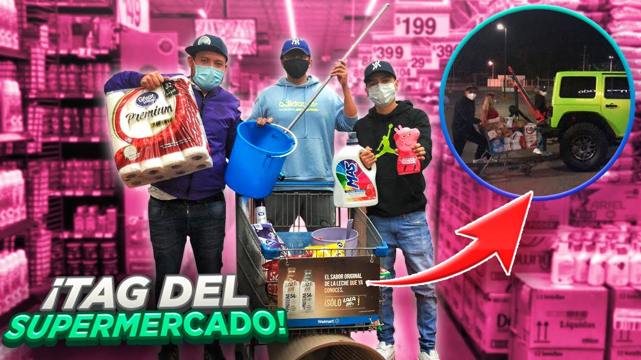 TAG DEL SUPERMERCADO 2.0 FT. @ManuelRivera11 | PANCHO RU EPIC VLOGS