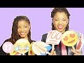 Chloe x Halle Tell Their Most Embarrassing Stories With Emojis