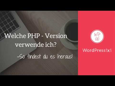 Video: Welche PHP-Version ist aktuell?