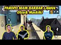 Akhirnya paropo tunjukkan skill free fire nyasolo vs duo team semvack