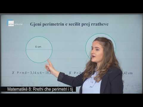 Video: Si të gjej perimetrin e një rrethi?