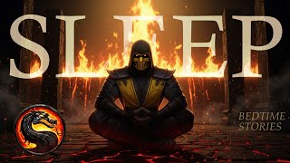 Fall Asleep in a Quiet Mortal Kombat Temple | Sleep Story & Soft Night Ambience screenshot 3