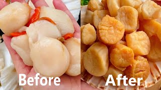 No need to buy expensive Japanese dried scallops anymore |  Scallop Recipe