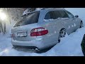 E55 AMG wagon cold start❄️🥶