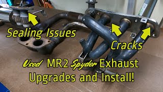 MR2 Spyder Exhaust Upgrades and Install!
