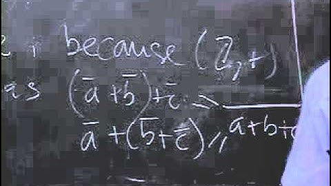 Lec 6 | Abstract Algebra