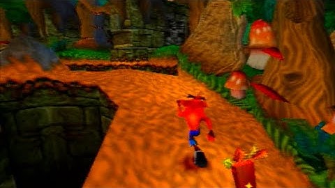 Crash Bandicoot 2: Cortex Strikes Back - The Pits *Walkthrough* [PS1]