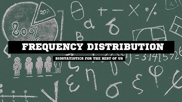 What is a frequency distribution?- Organizing and presenting data  series