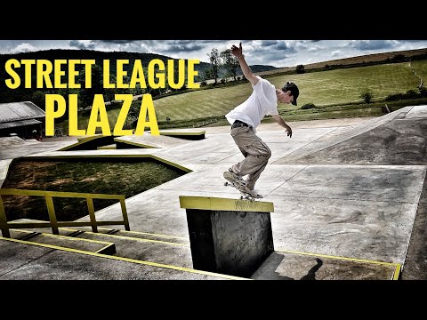 STREET LEAGUE'S NEW PLAZA at WOODWARD with MAURIO MCCOY!